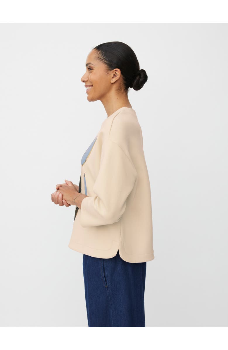 Masai Copenhagen MaDesvon Printed Top, Alternate, color, Fog