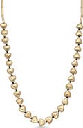 EYE CANDY LOS ANGELES Suzy Hammered Heart Necklace