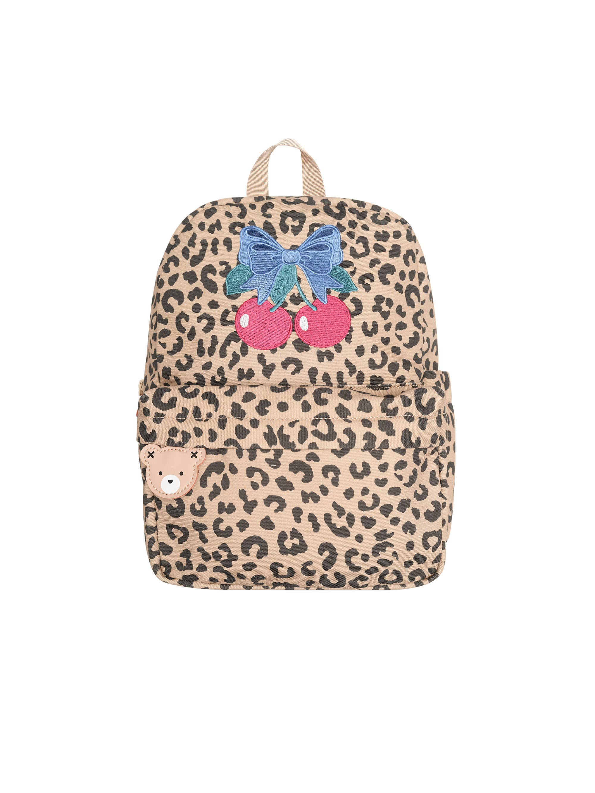 Leopard Cherry Backpack, Main, color, Animal