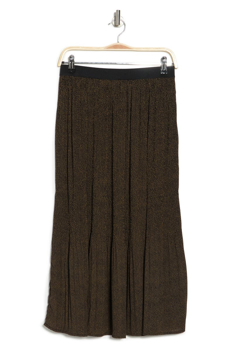 Adrianna Papell Woven Print Release Print Midi Skirt, Alternate, color,
