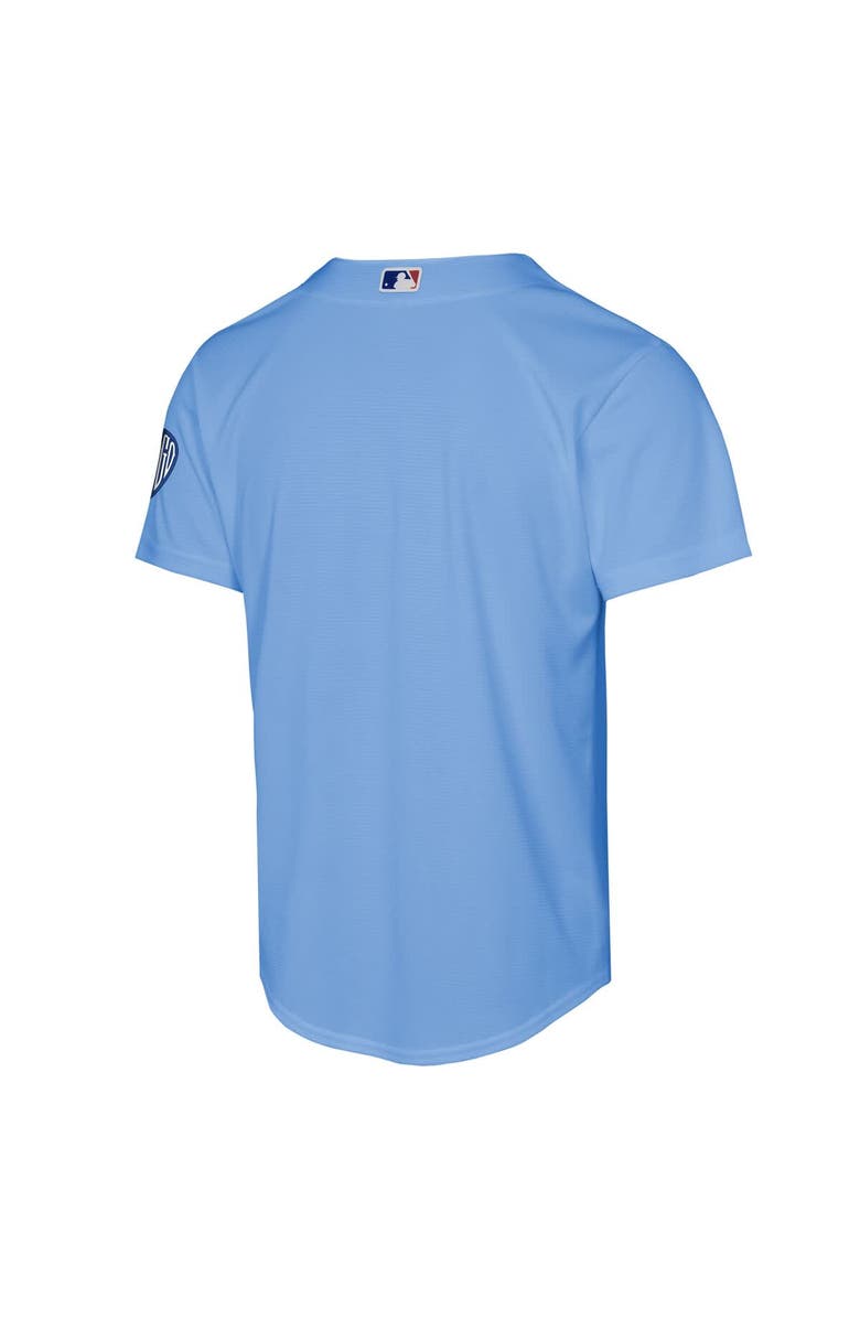 Nike Youth Nike  Light Blue Chicago Cubs Alternate 2 Stadium Jersey, Alternate, color, Light Blue