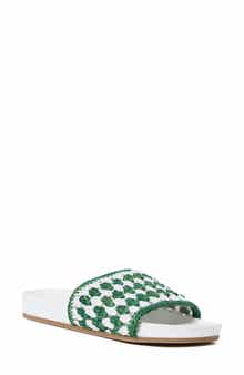 HENRI CROCHET RAFFIA BAND FOOT