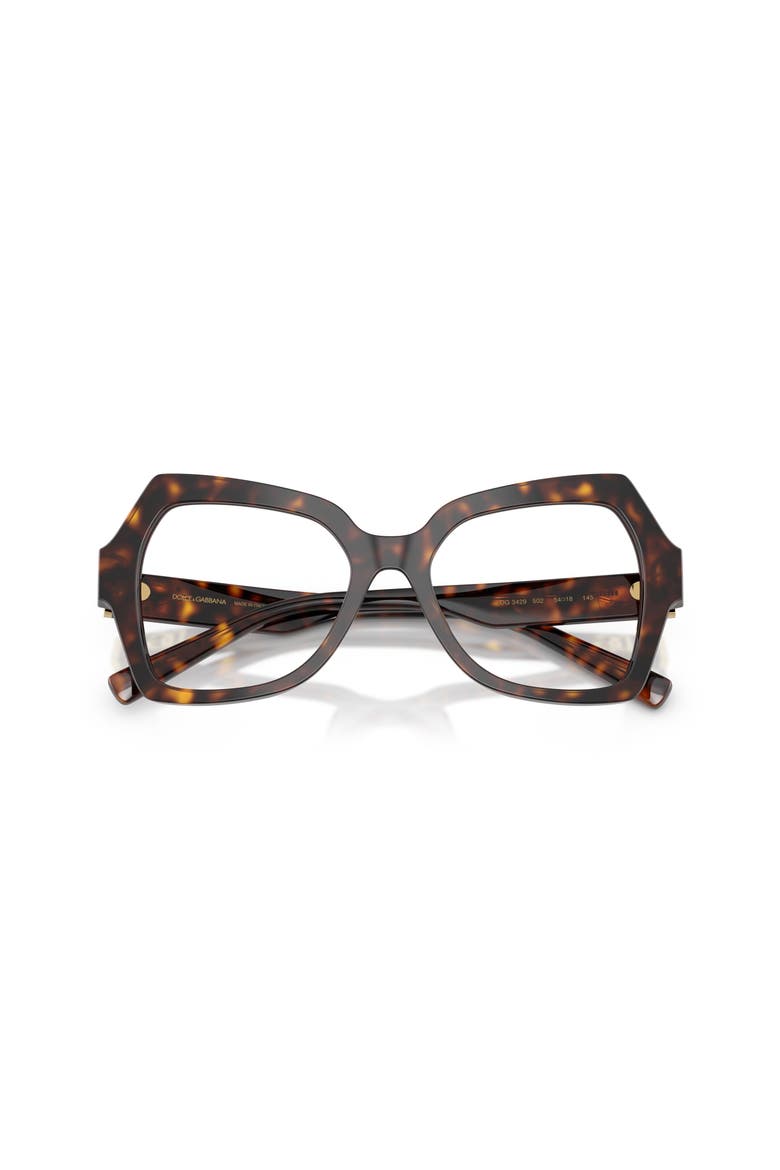 52mm Butterfly optical glasses, Alternate, color, Tortoise