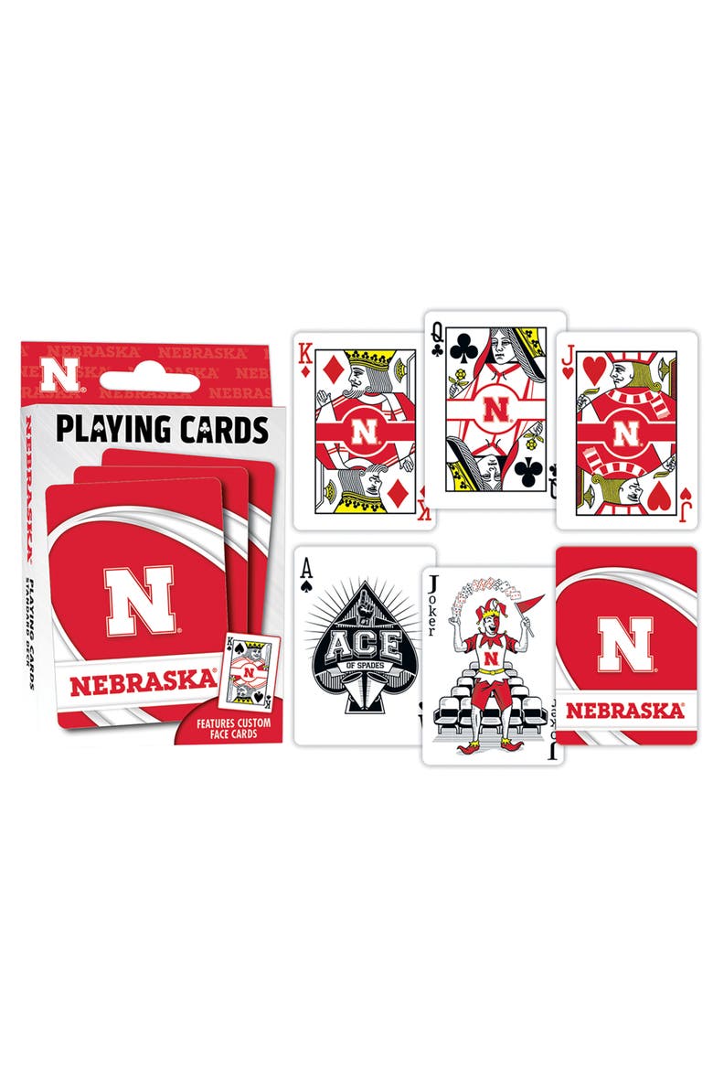 Nebraska Cornhuskers Playing Cards, Alternate, color, Multicolor