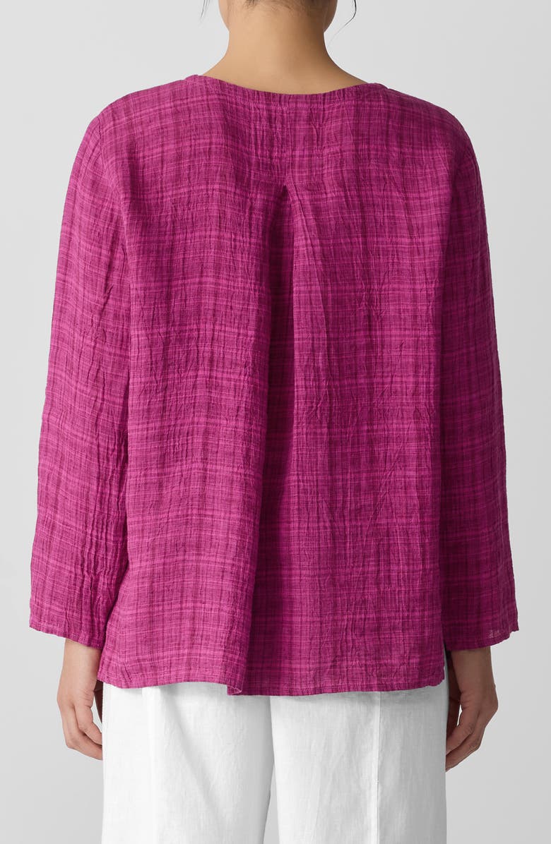 Eileen Fisher Woven Organic Linen Shirt, Alternate, color, 