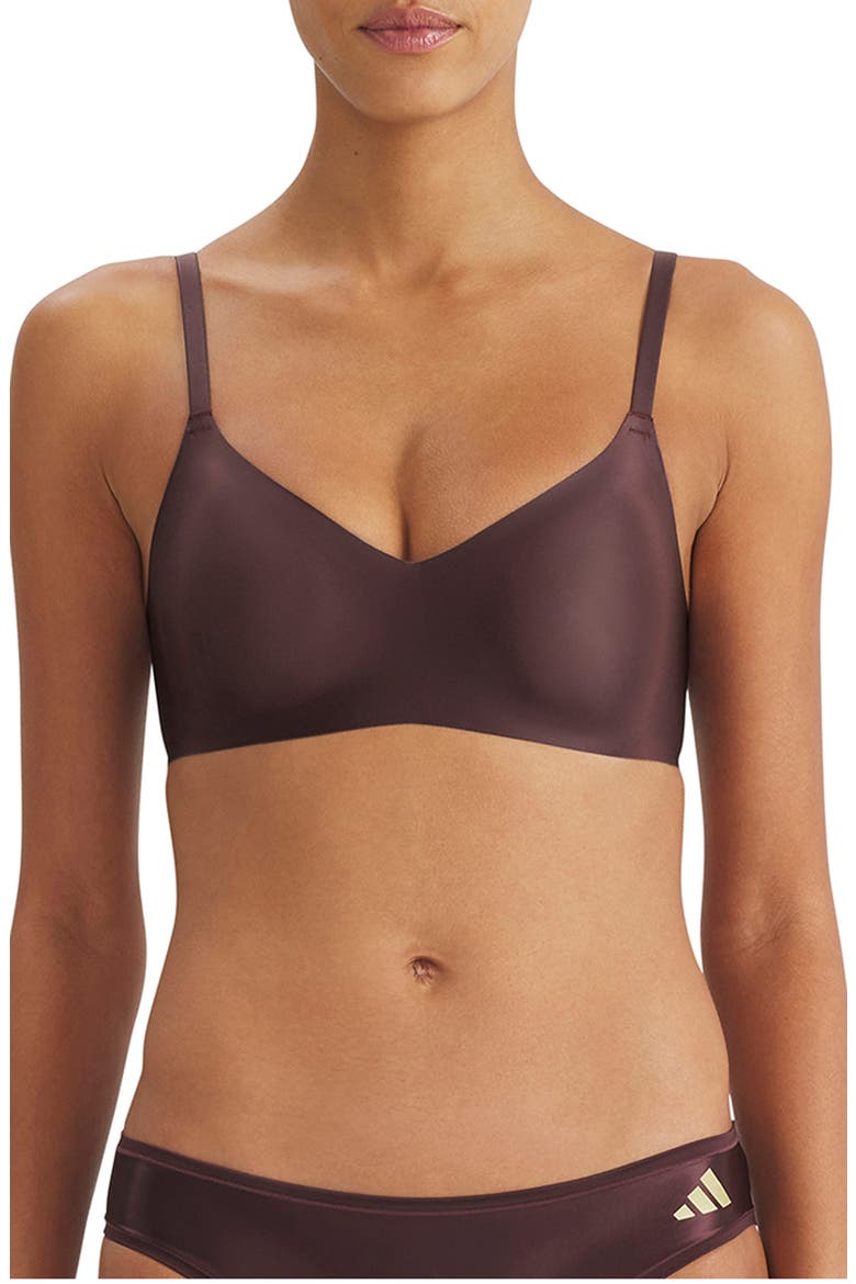 Bonded Wireless T-Shirt Bra, Main, color, SHADOW BROWN