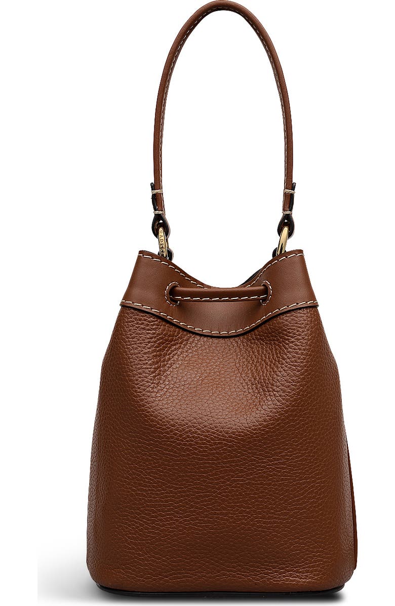 Radley Albany Avenue Mini Drawstring Crossbody Bag, Alternate, color, Cognac