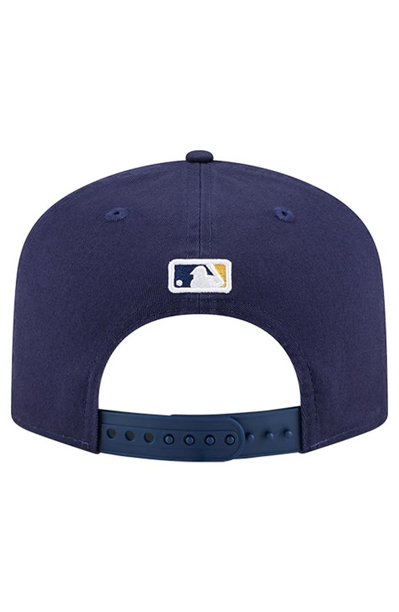 New Era Men's New Era Navy Milwaukee Brewers Team 19TWENTY Adjustable Hat, Alternate, color, Navy