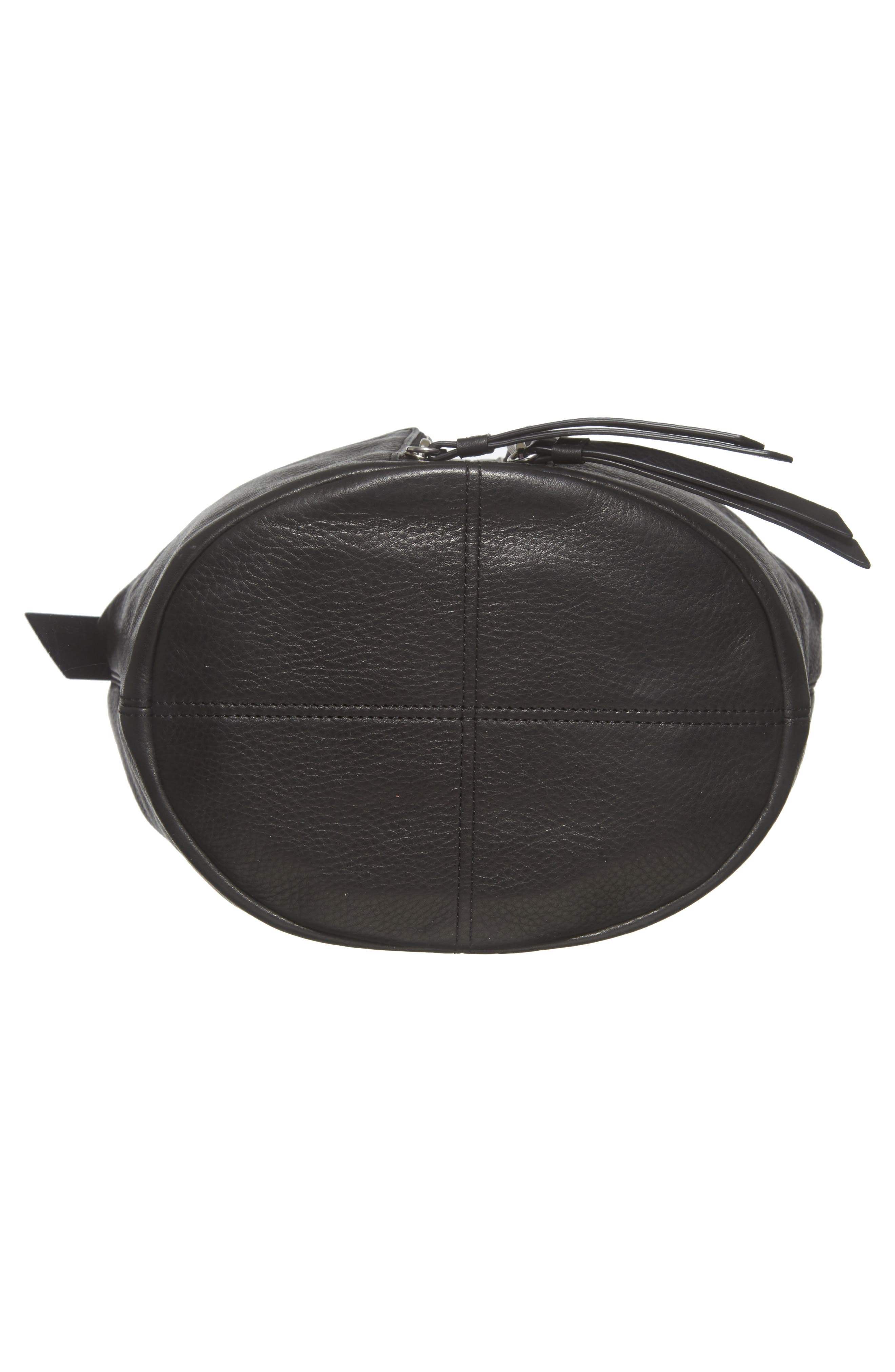 AllSaints Fetch Leather Crossbody Bag, Alternate, color, 