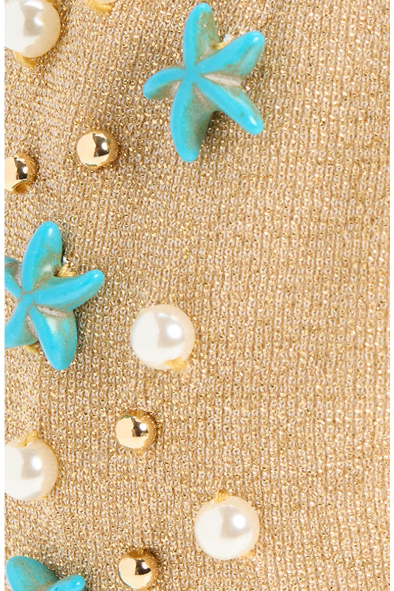 Knotted Shoreline Headband, Alternate, color, GOLD