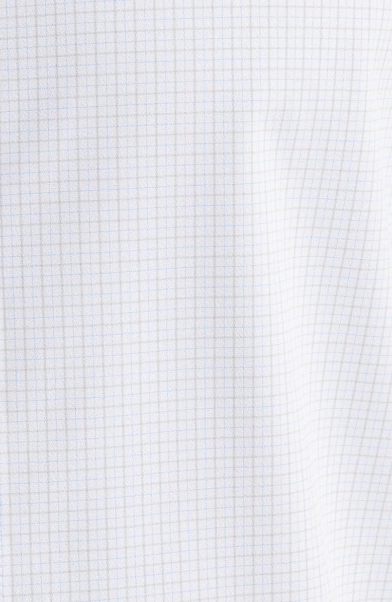 Mizzen+Main Leeward Trim Fit No Tuck Check Performance Button-Up Shirt, Alternate, color,
