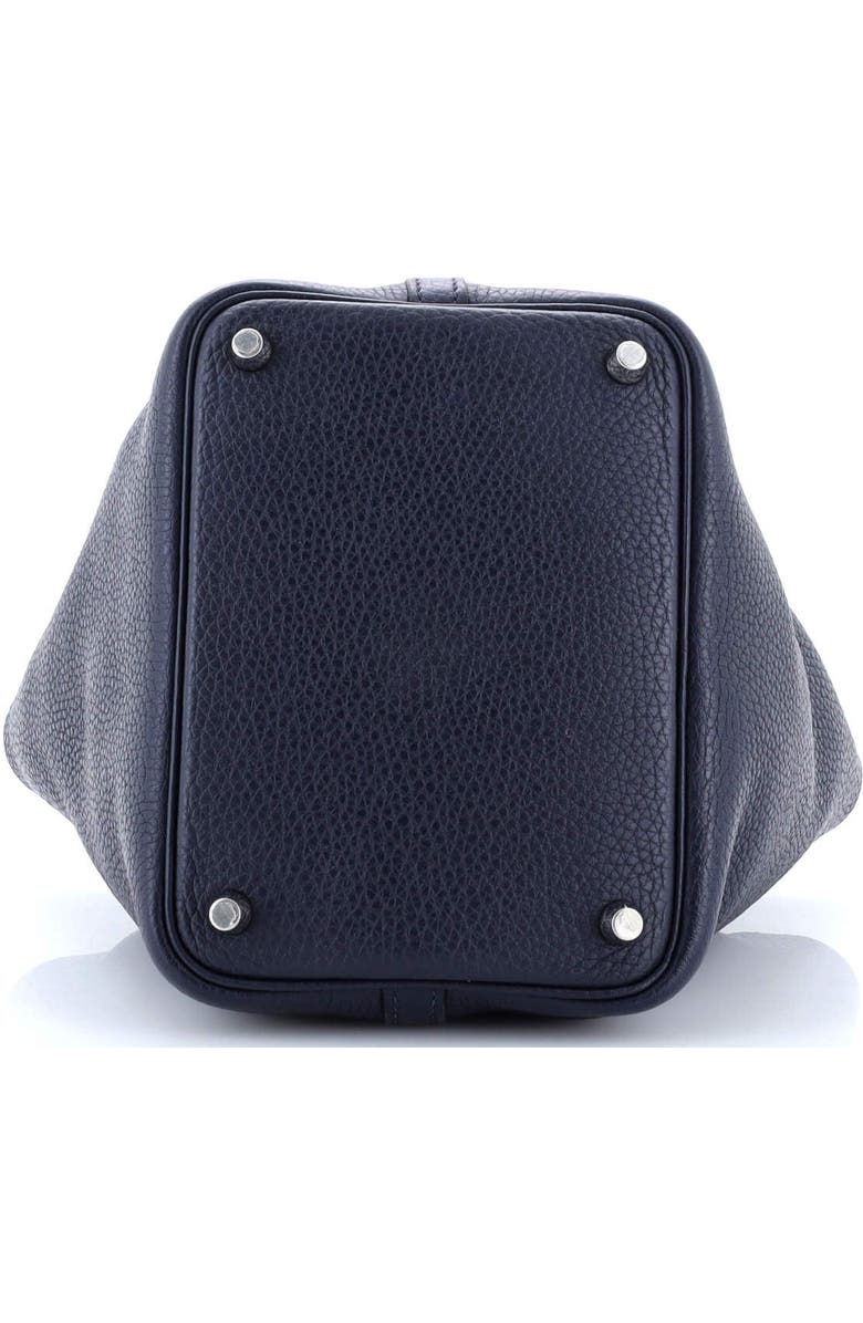 Pre-Owned Hermes Eclat Picotin Lock Bag Clemence with Swift PM, Alternate, color, Bleu Nuit