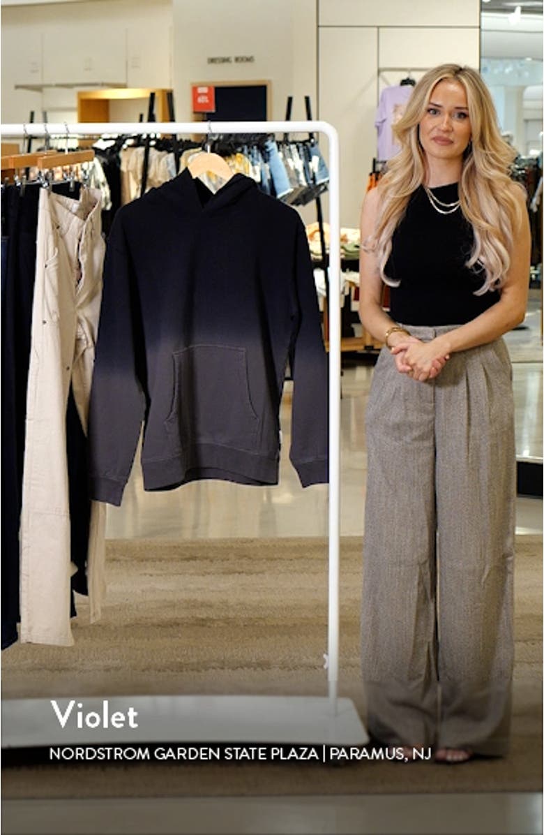 Dip Dye Cotton Hoodie, sales video thumbnail