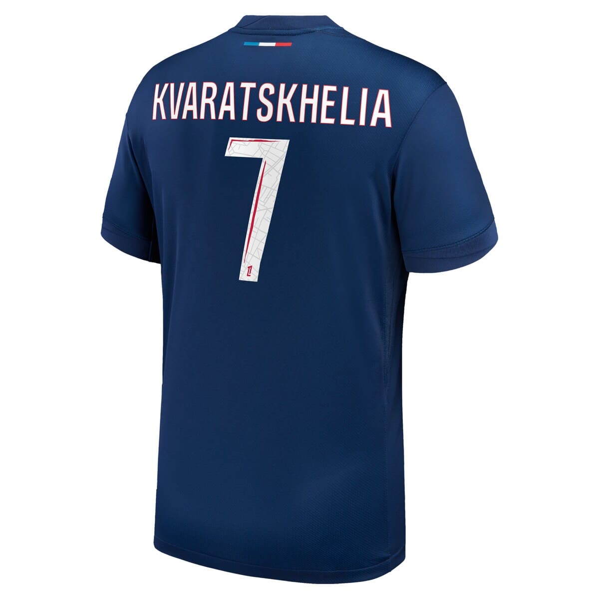 Men's Nike Khvicha Kvaratskhelia Navy Paris Saint-Germain 2024/25