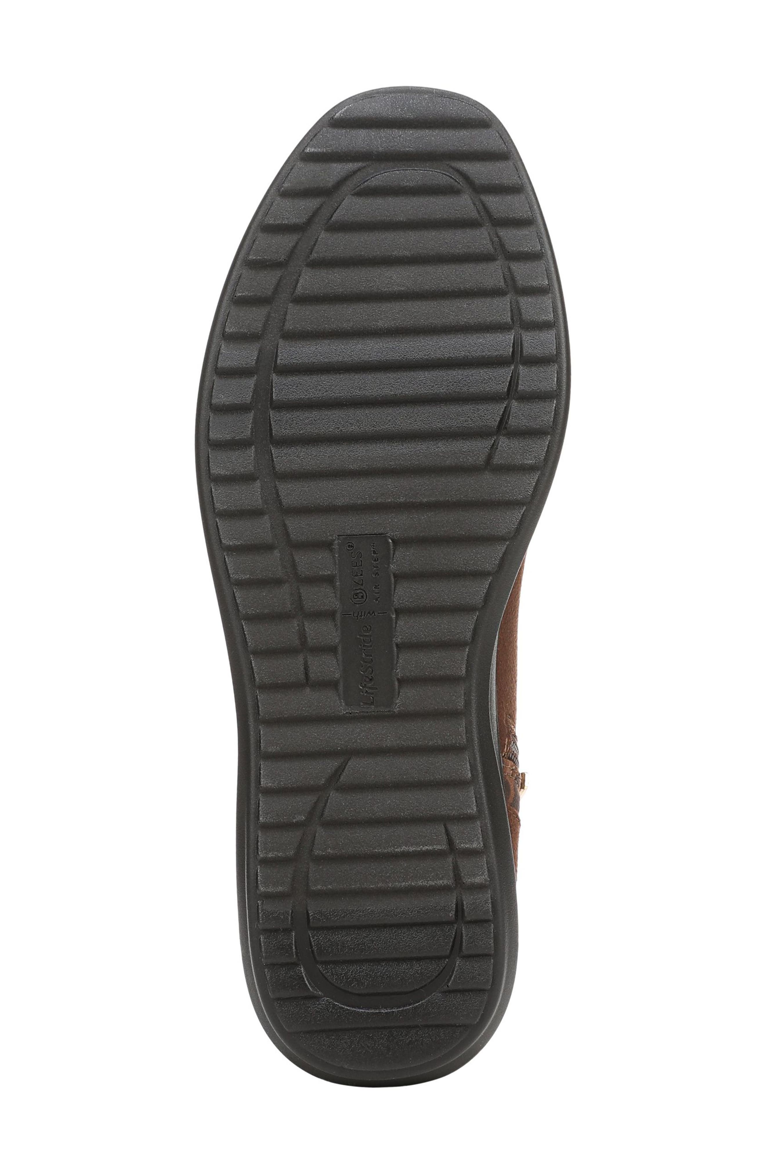 Flynn Bootie, Alternate, color, TIRAMISU BROWN STRETCH FABRIC