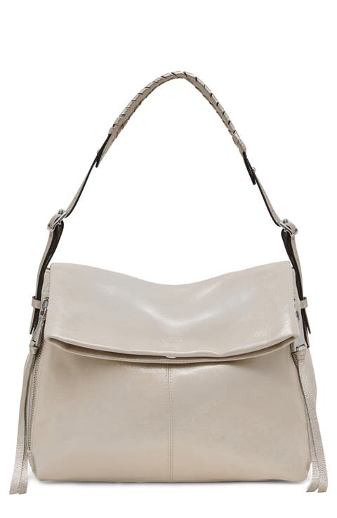 Bali Double Entry Leather Hobo