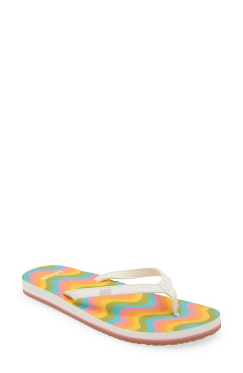 Yoga Joy Rainbow Flip Flop (Women)