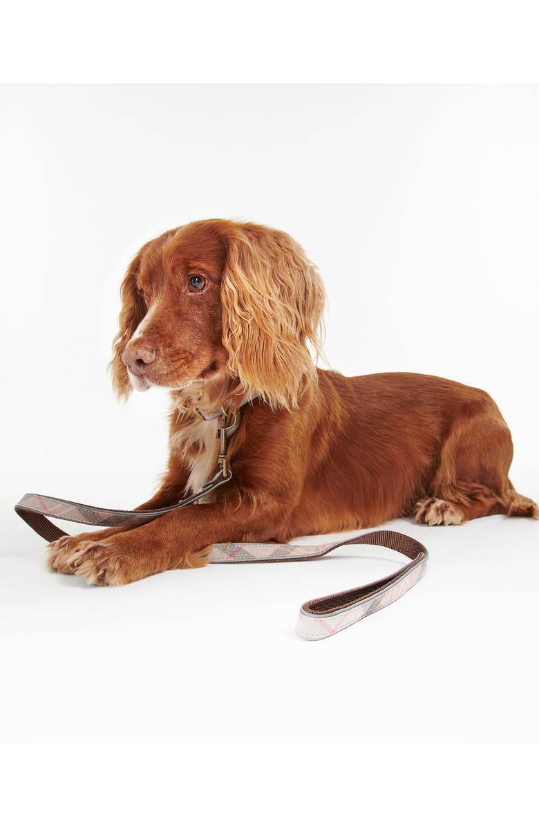 Barbour Reflective Tartan Dog Lead, Alternate, color, 