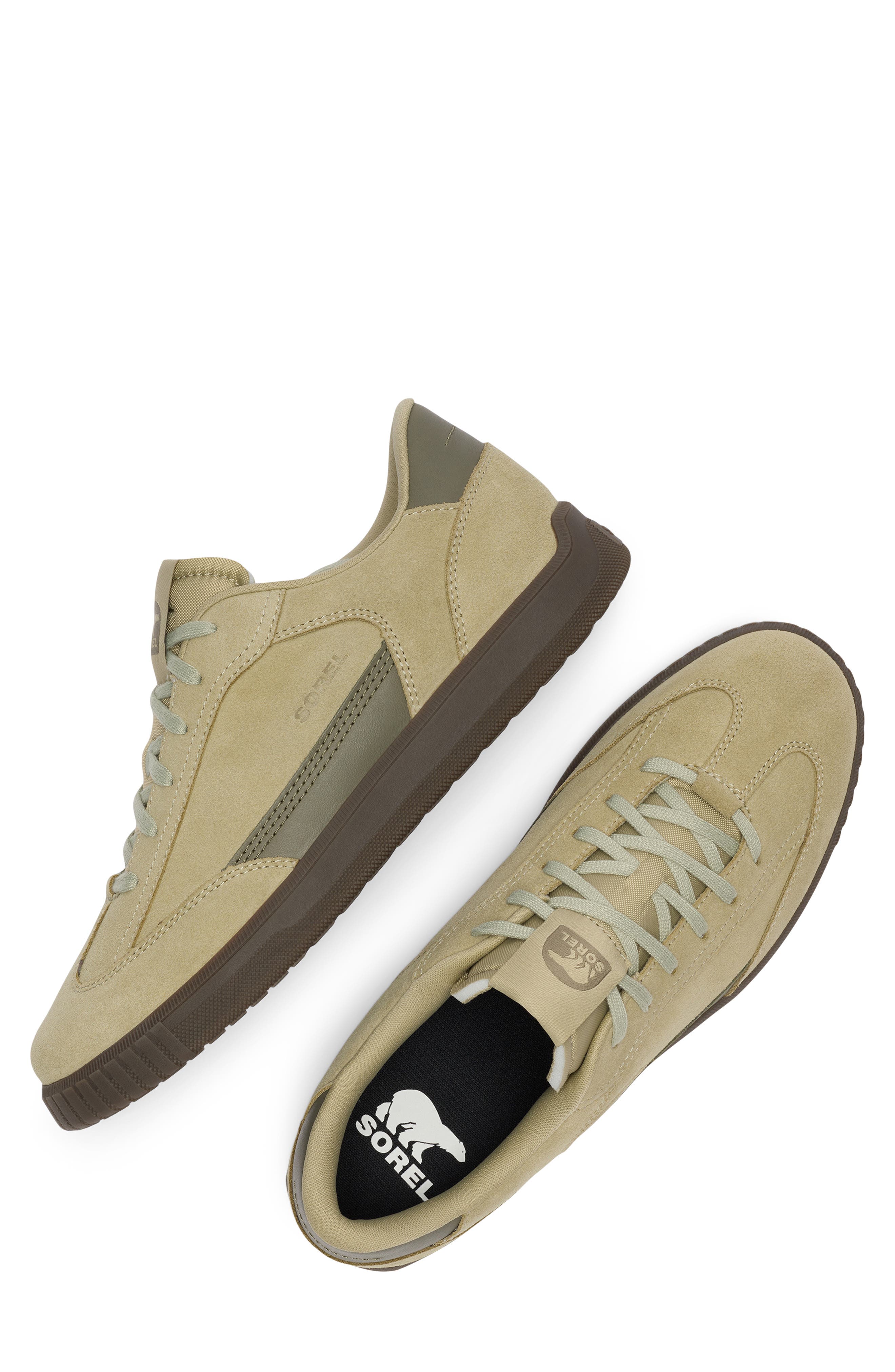 Ona Drift Lace-Up Sneaker, Alternate, color, DUSTY TWILL/ GUM 15
