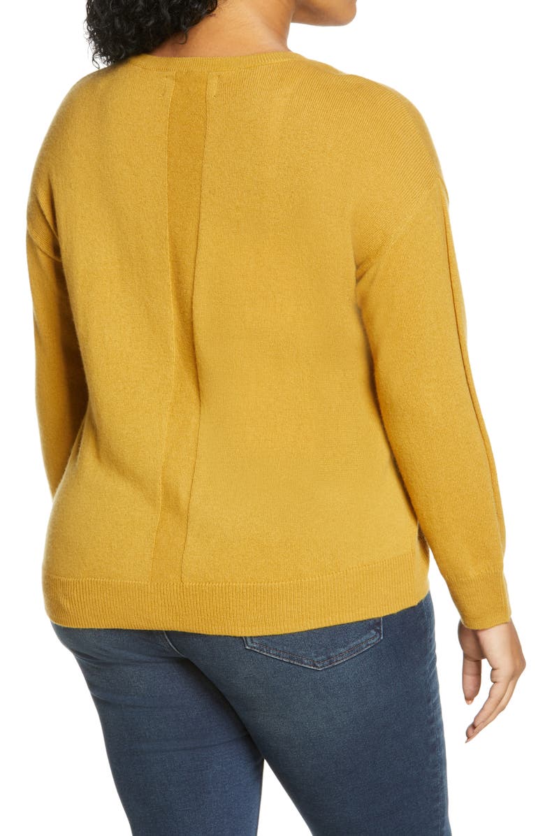 11 Honoré V-Neck Wool & Cashmere Sweater, Alternate, color,