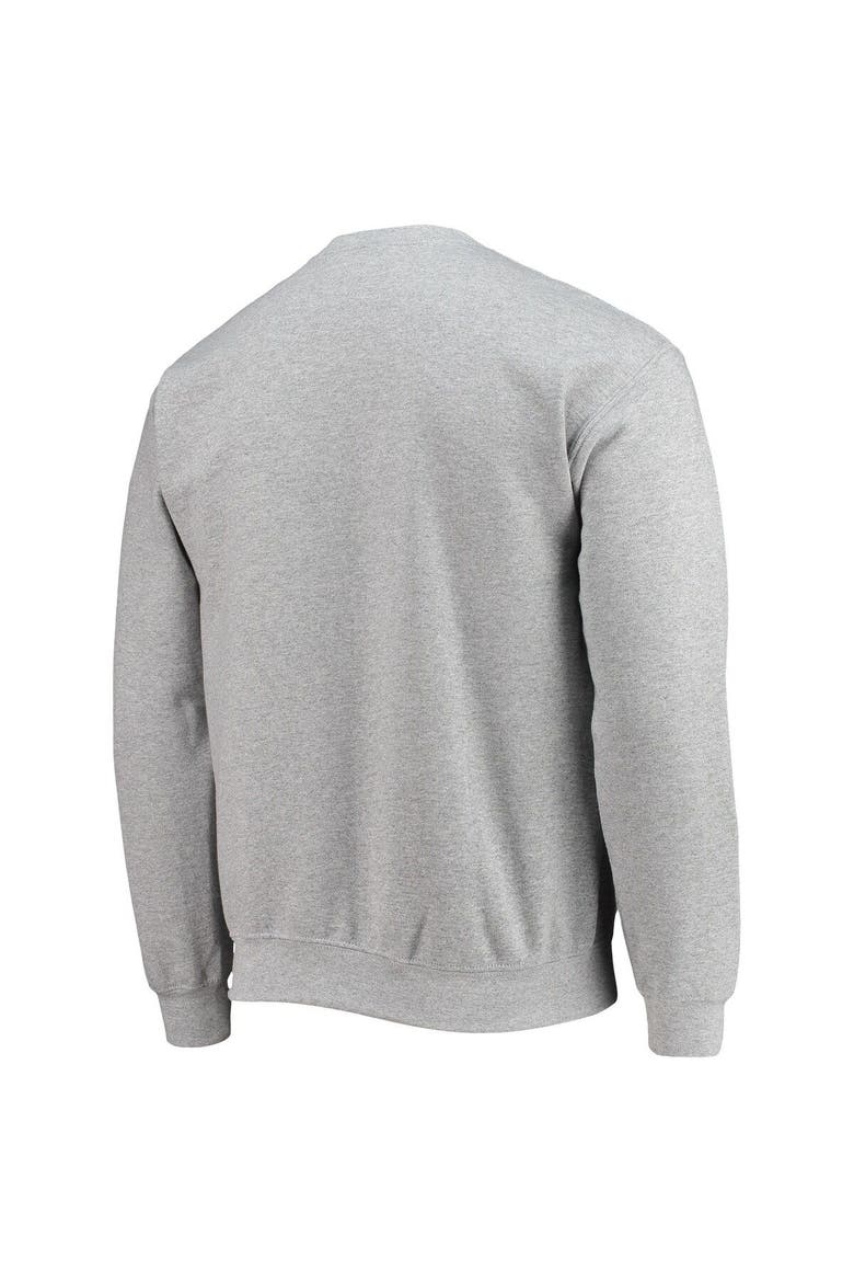 Men's Tones of Melanin Heathered Gray Texas Southern Tigers Pullover Sweatshirt, Alternate, color, Heather Gray