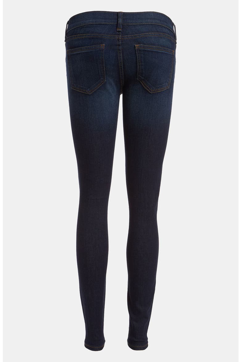 'Sloan' Skinny Jeans, Alternate, color, DARK ATLANTIC