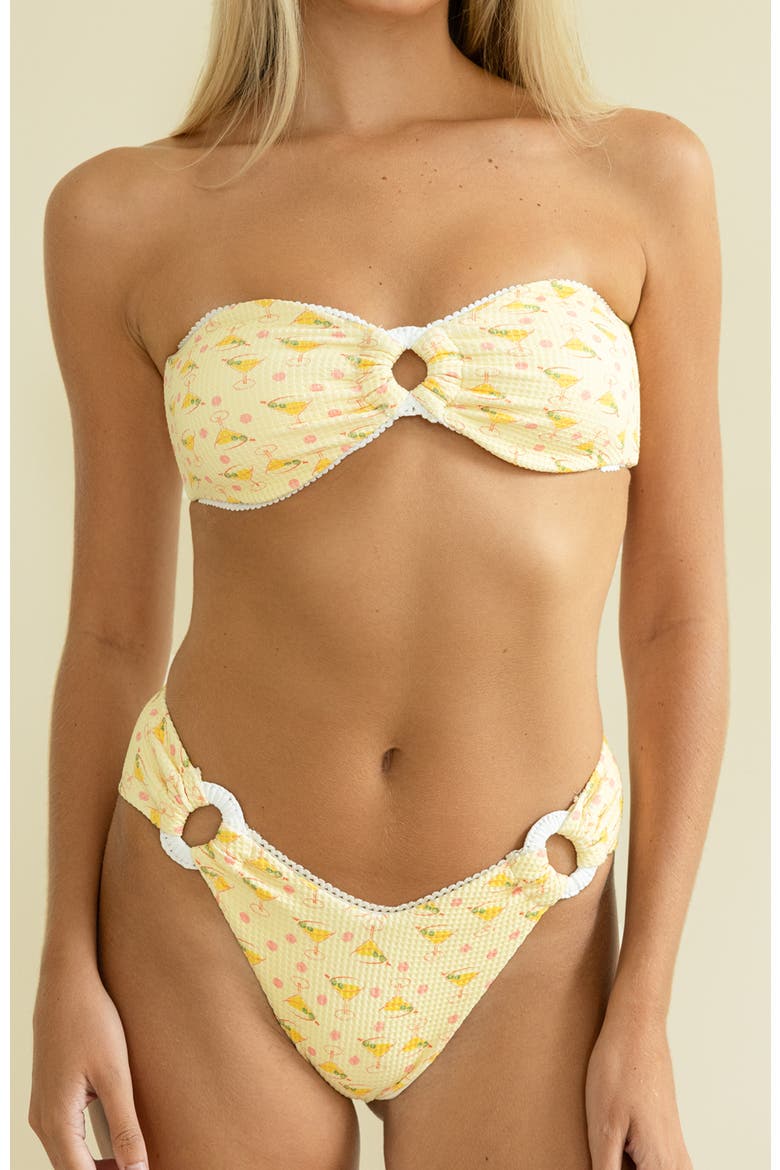 Taya Cheeky Bikini Bottom, Alternate, color, Martini