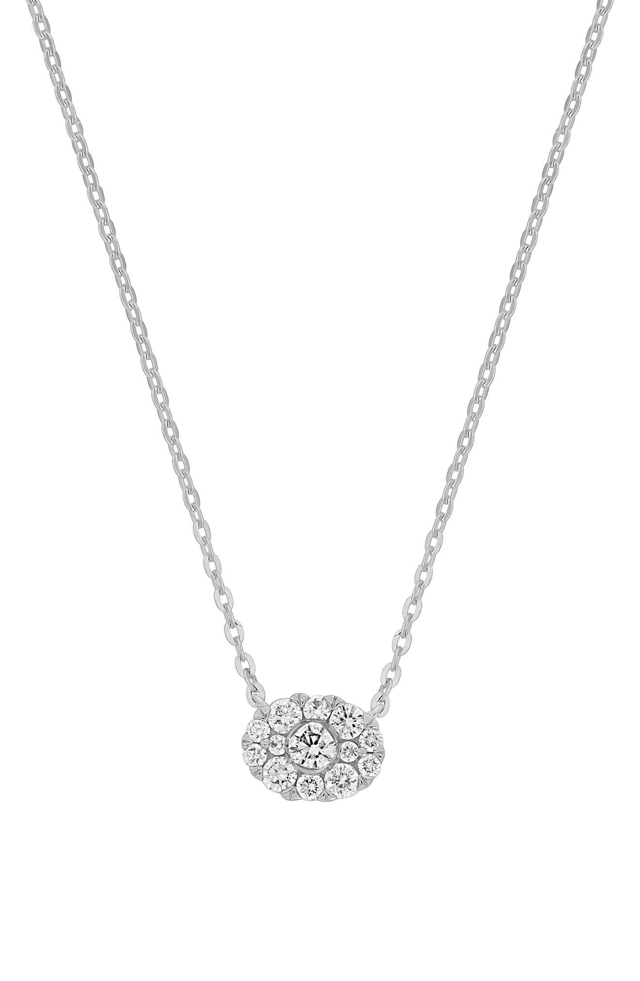 Mika Diamond Pendant Necklace