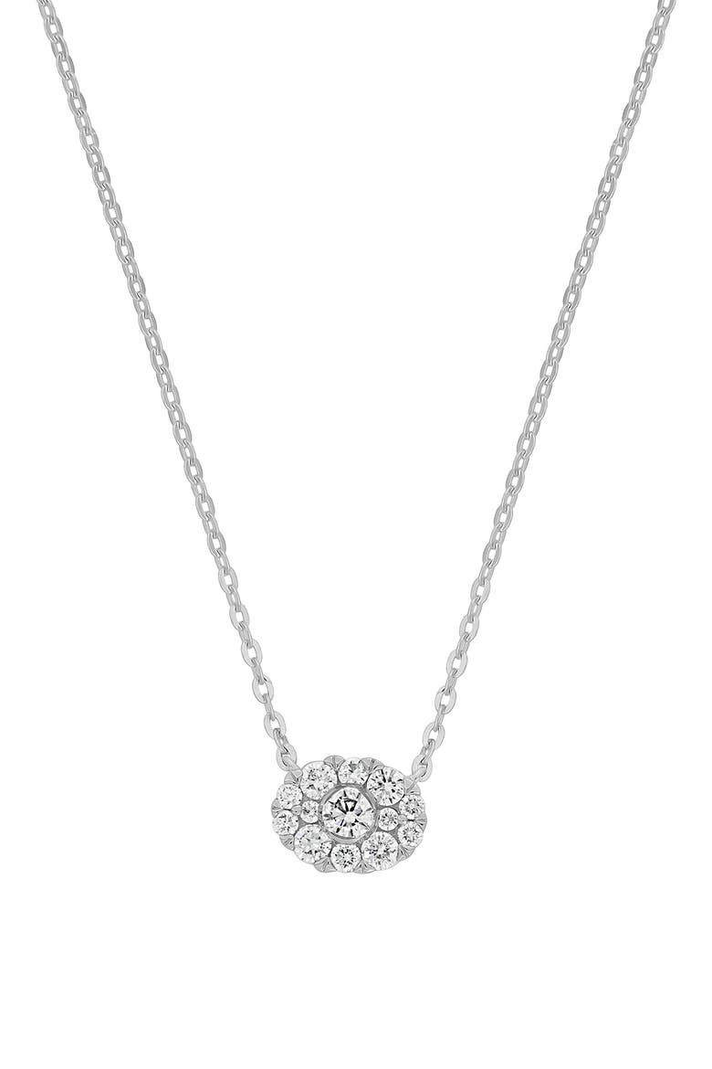 Mika Diamond Pendant Necklace, Main, color, 18K WHITE GOLD