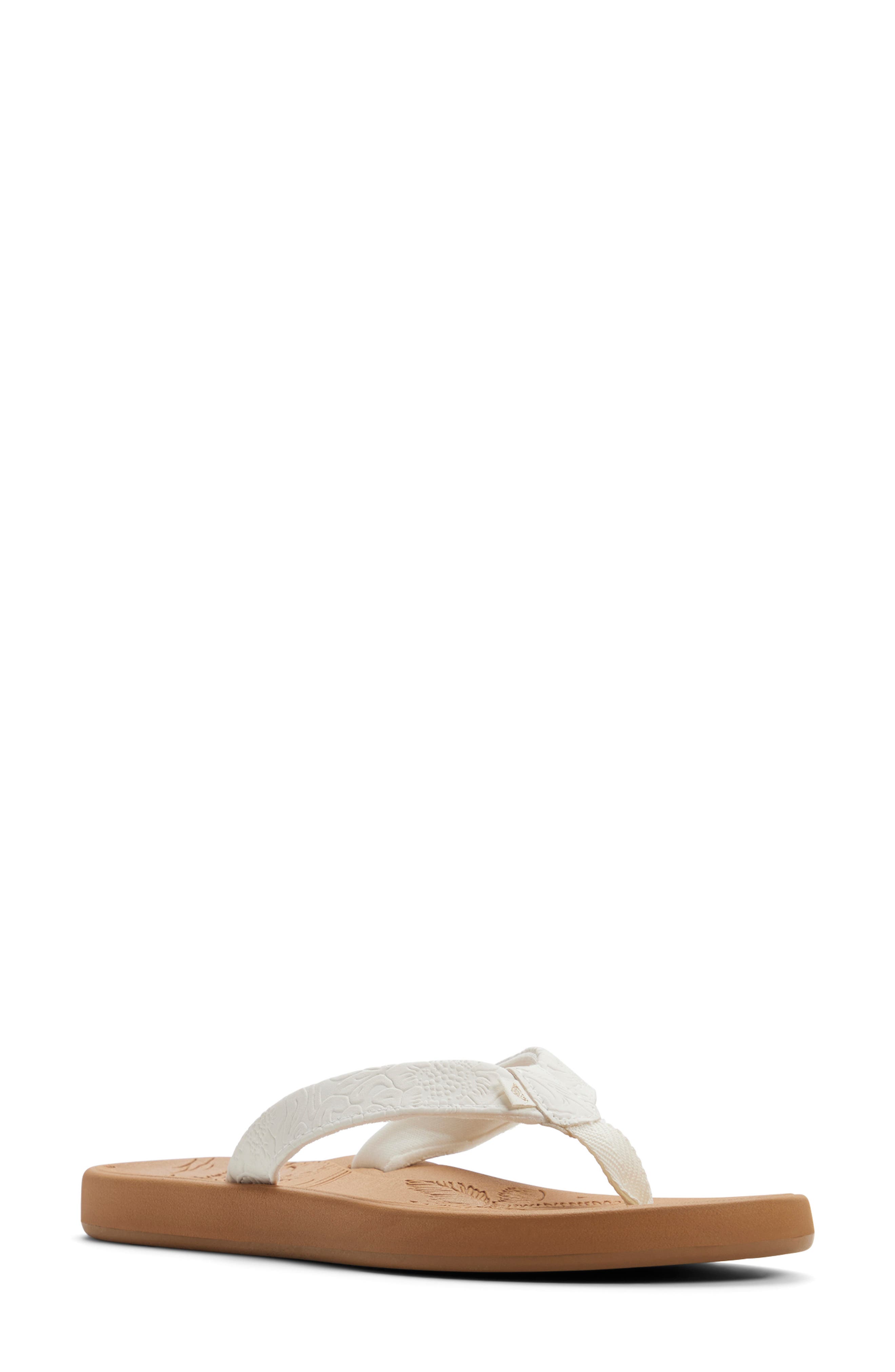 Deeliah III Flip Flop, Main, color, CREAM