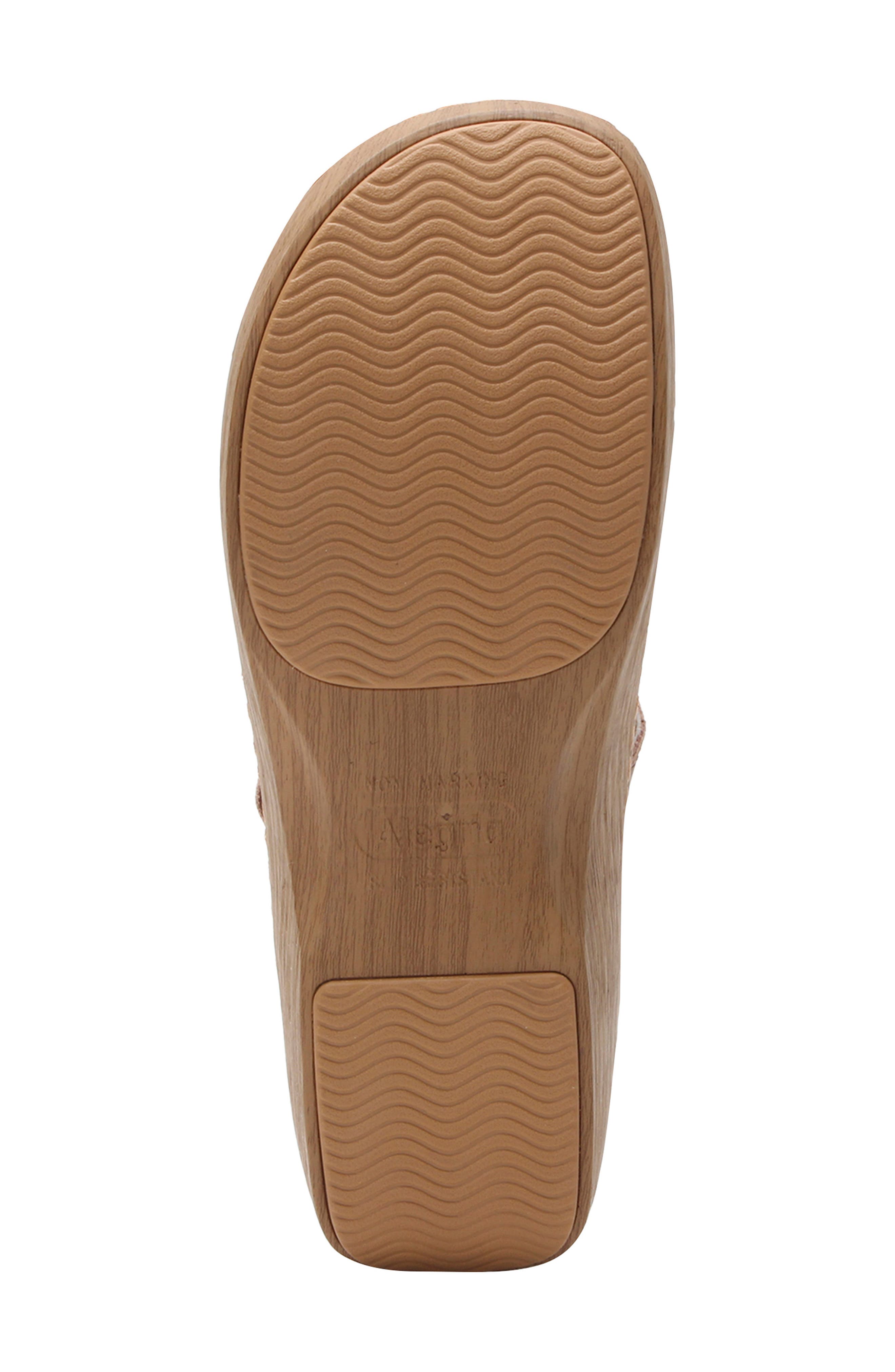 Opheliah Clog, Alternate, color, WORN COGNAC BREEZE