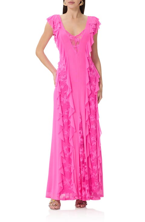 Trista Ruffle Sleeveless Dress