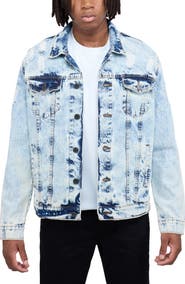XRAY Slim Washed Denim Jacket