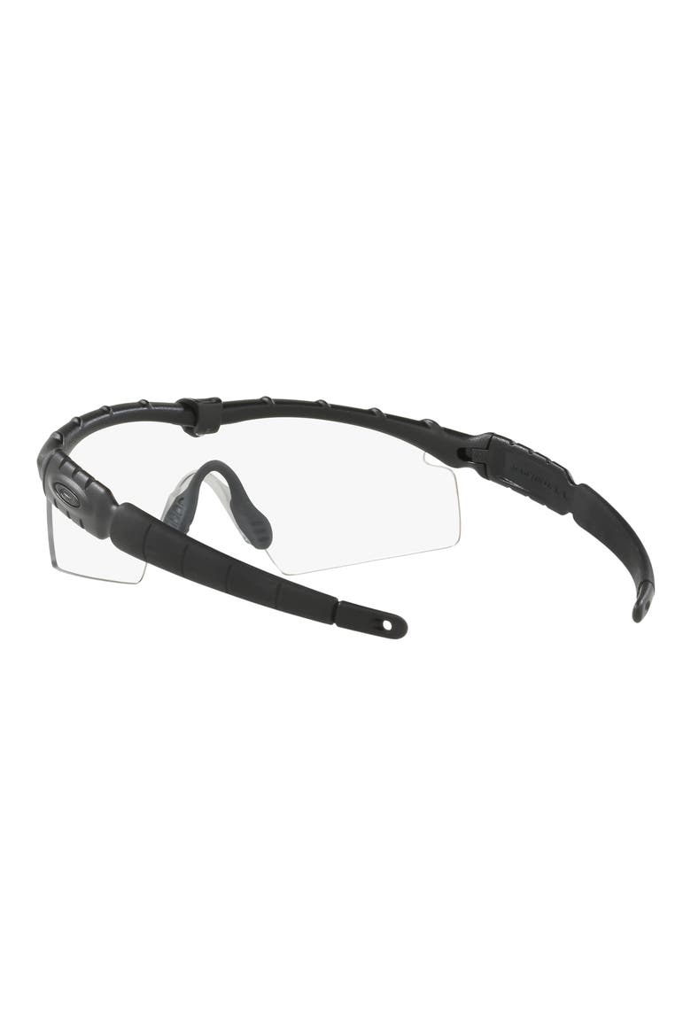 M Frame 2.0 Strike 130mm Semi Rimless Rectangular Sunglasses, Alternate, color, MATTE BLACK