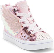 SKECHERS Kids' Twi-Lites 2.0 Light-Up High Top Sneaker
