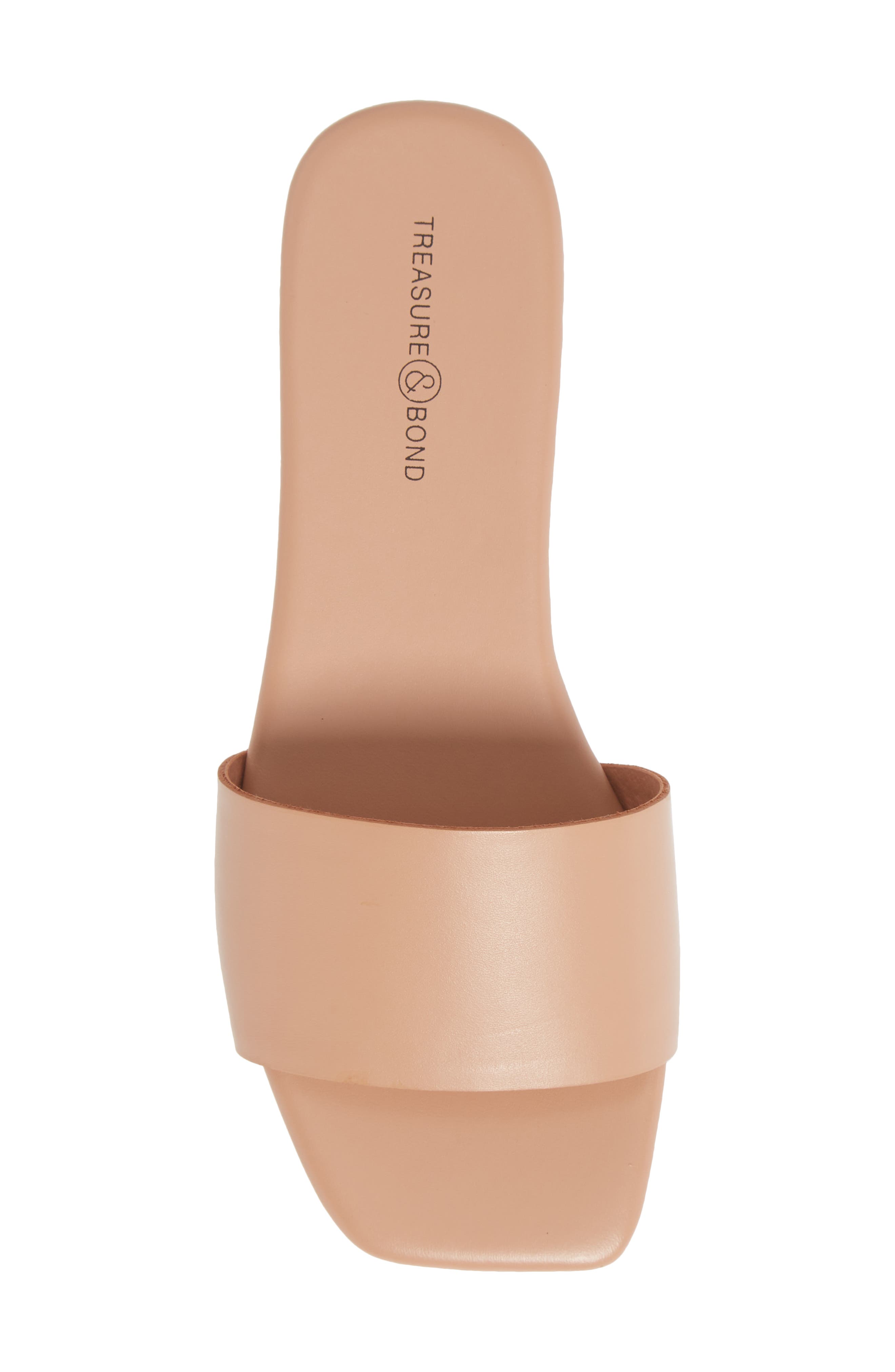 Sawyer Slide Sandal, Alternate, color, CORAL CREME