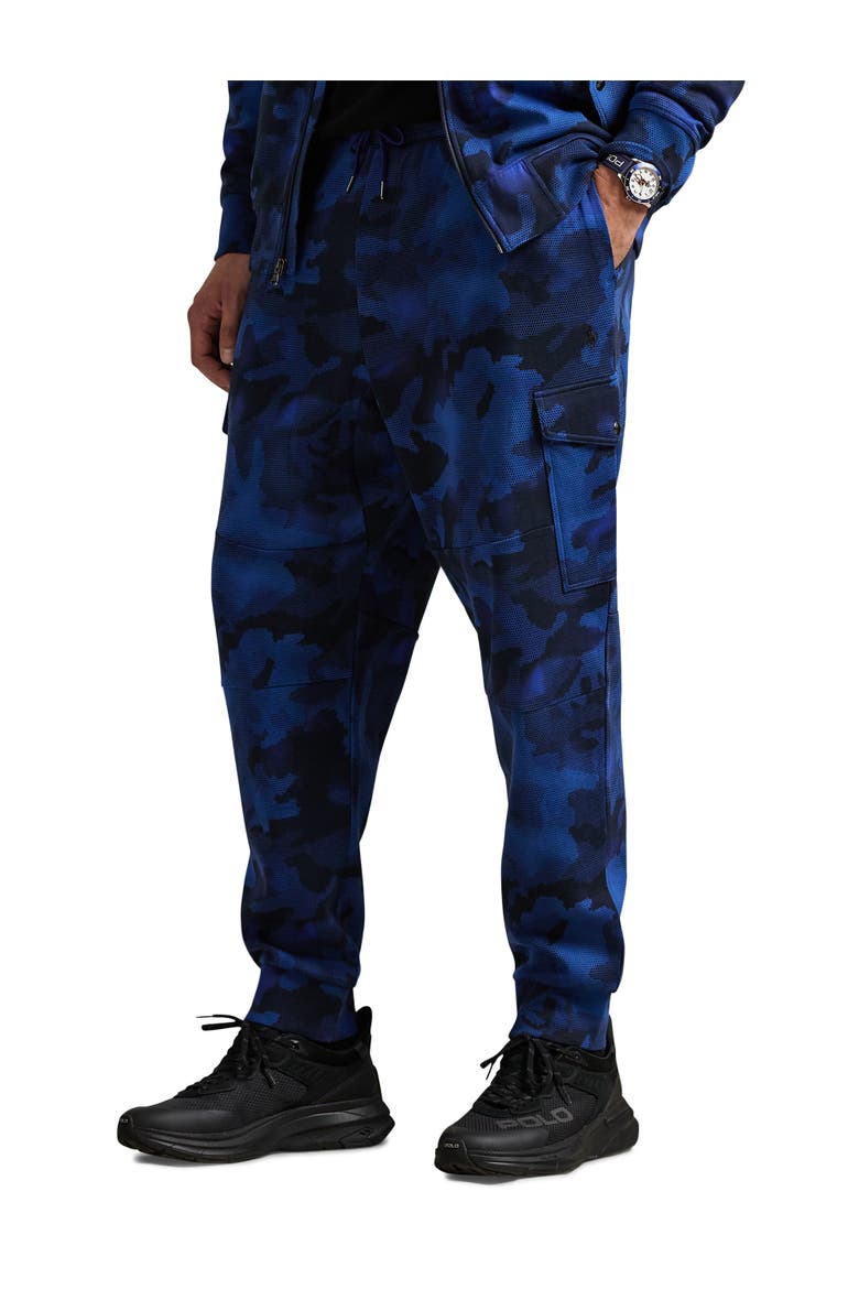 Big & Tall Double-Knit Tech Cargo Pants, Main, color, SPY CAMO