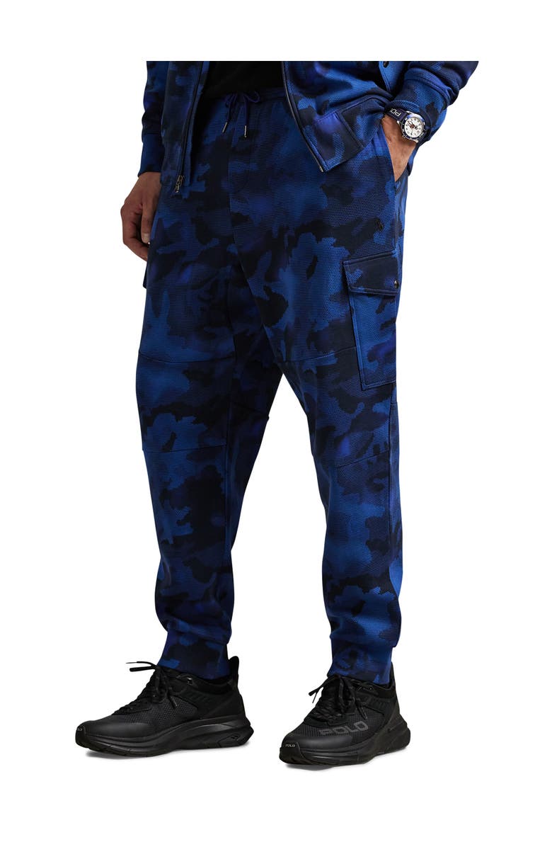 Polo Ralph Lauren Big 
Tall Double-Knit Tech Cargo Pants, Main, color, Spy Camo
