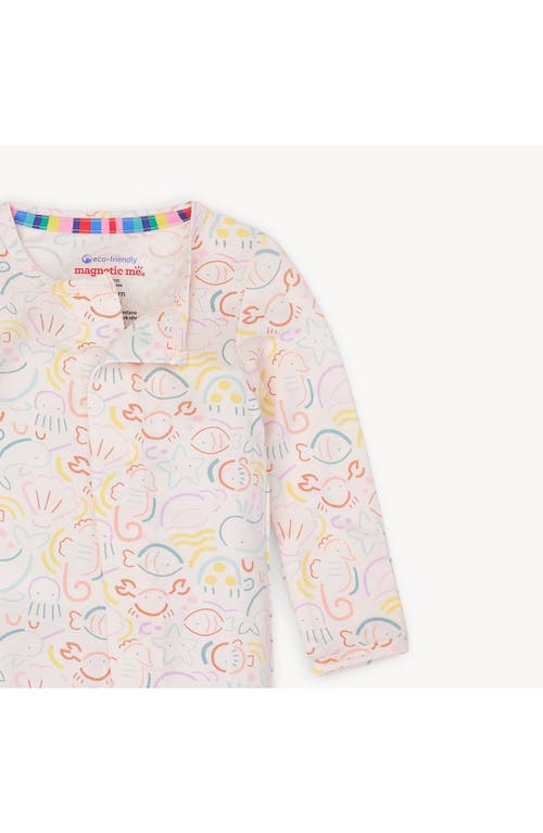 Magnetic Me So-fish-ticated Footie In Pink