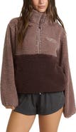 Billabong Horizon Quarter Zip High Pile Fleece Pullover