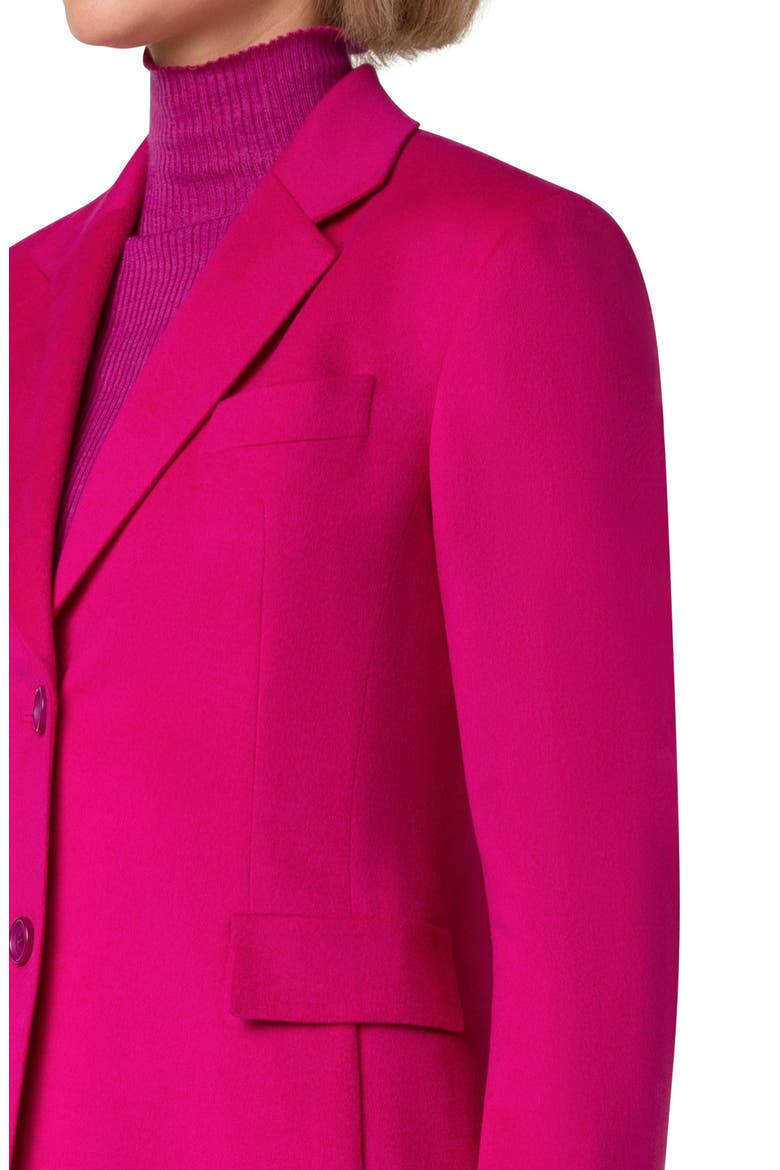 Taddeo Cashmere Jacket, Alternate, color, MAGENTA