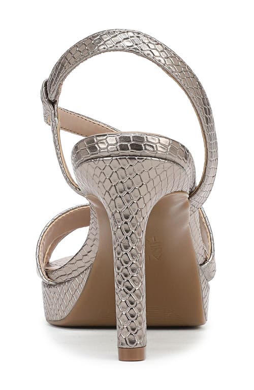 Naturalizer Abby Platform Sandal In Gray
