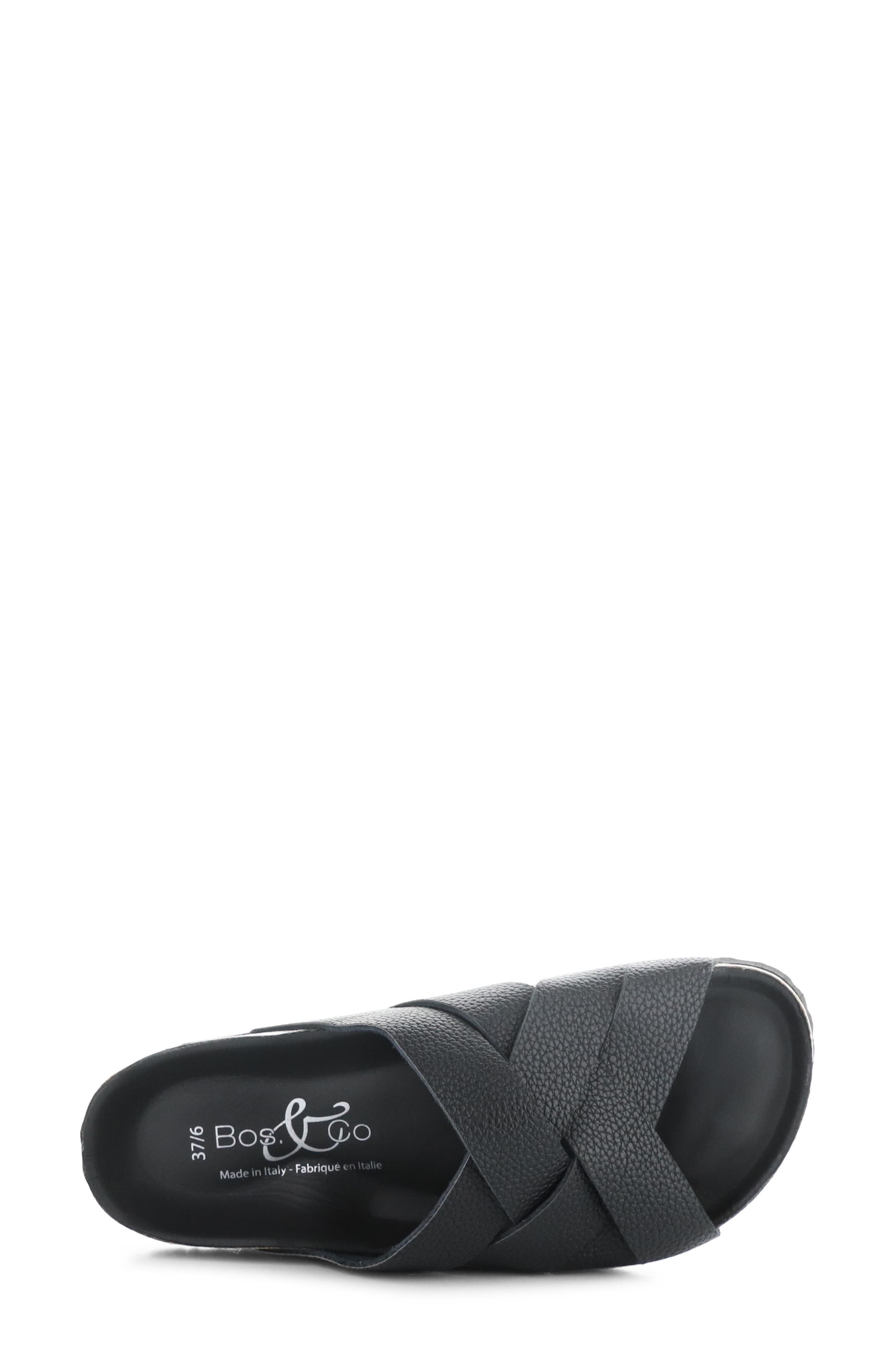 Bos. & Co. Mattie Slide Sandal, Alternate, color, 