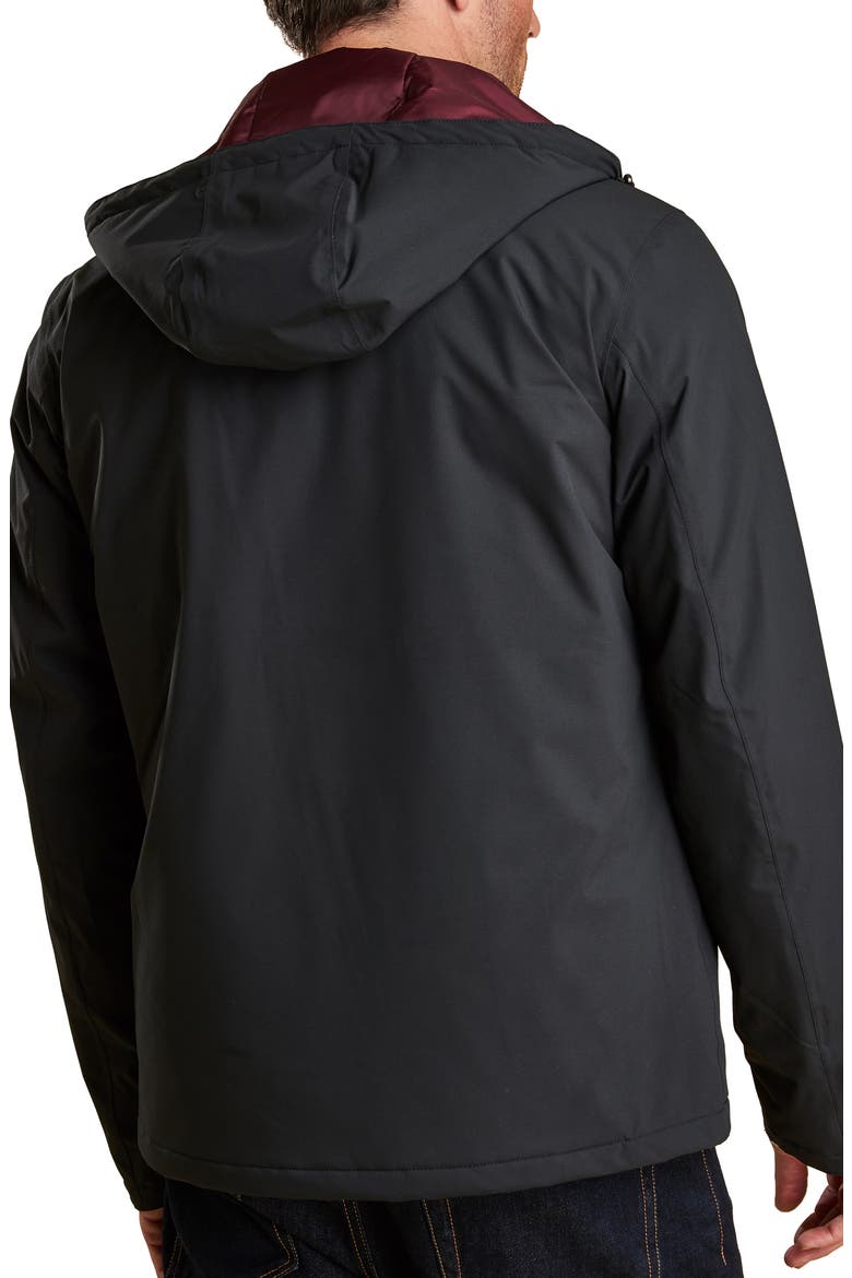 Whitburn Waterproof Jacket, Alternate, color, BLACK