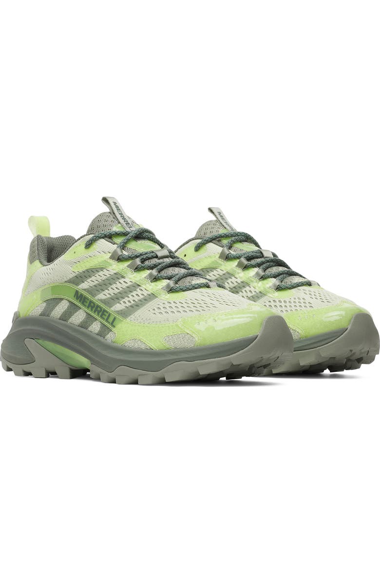 Merrell Moab Speed 2 Hiking Shoe, Main, color, Neon Green