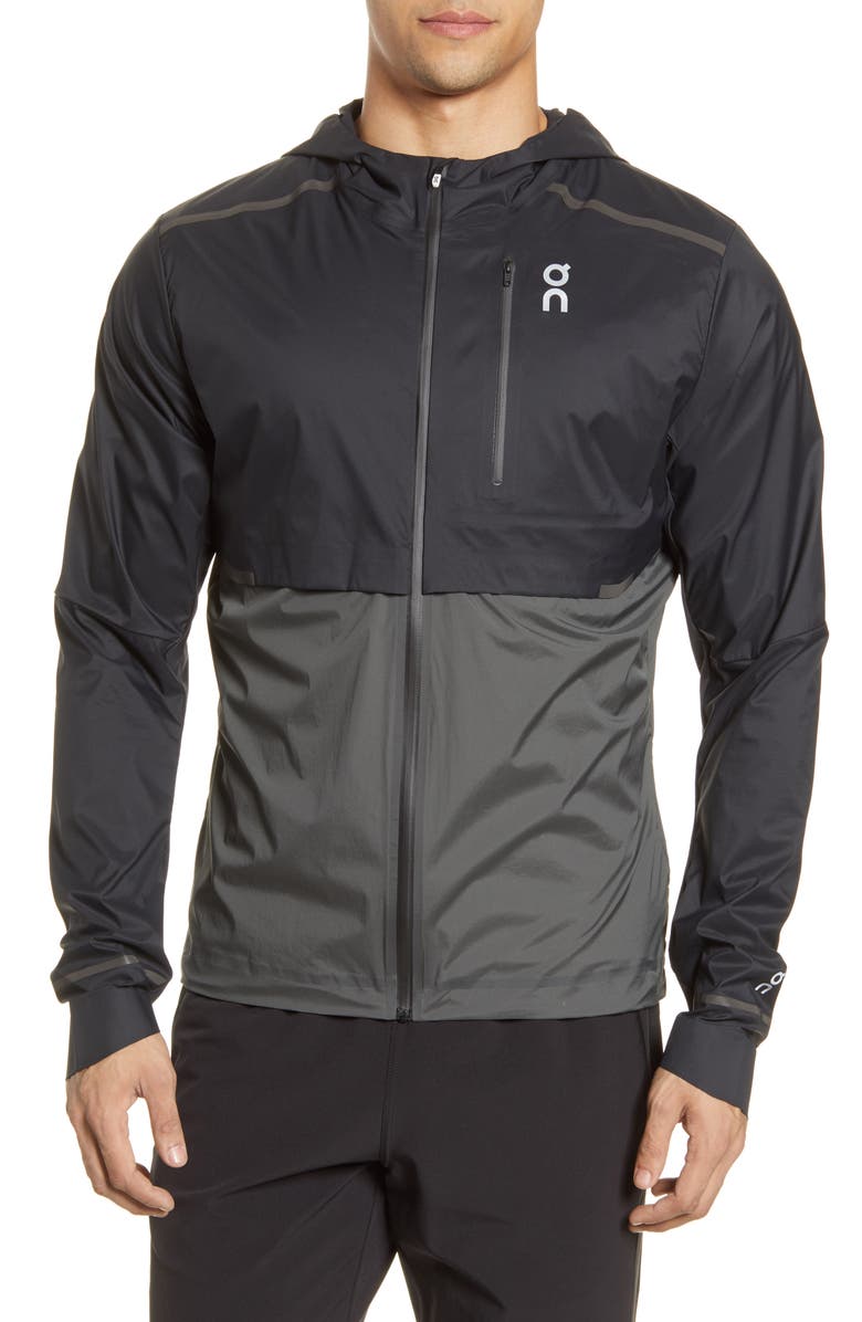 On Weather Water Repellent Hooded Jacket - Men, Alternate, color, 