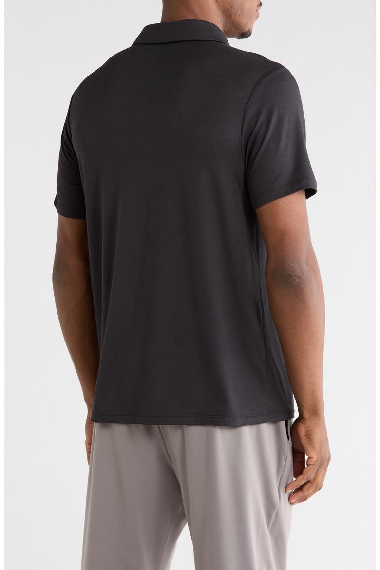 Energy Polo, Alternate, color, BLACK