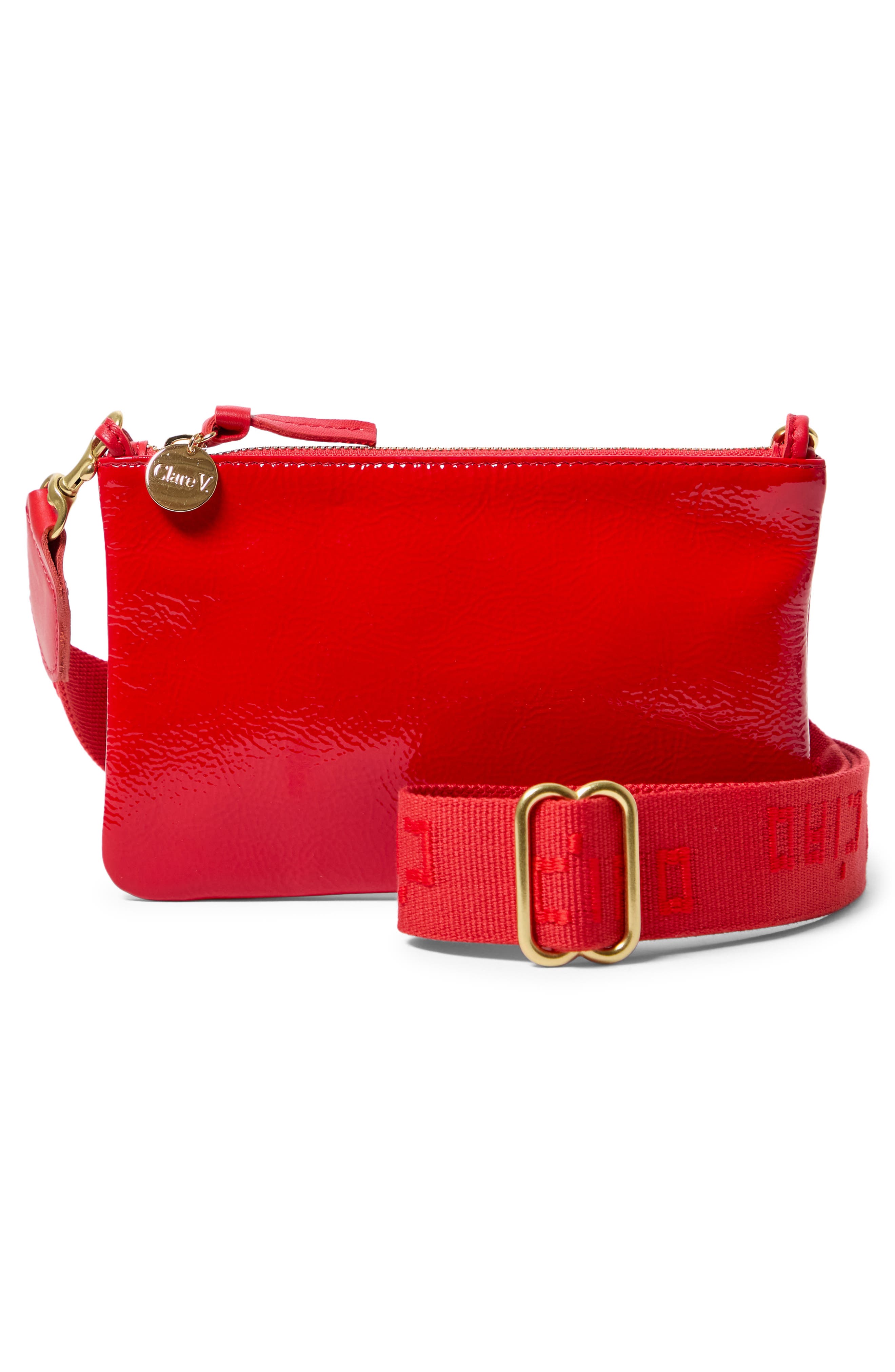 Clare V. Adjustable Crossbody Strap, Alternate, color, 