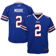 Nike Youth Nike D.J. Moore Blue Buffalo Bills Game Jersey
