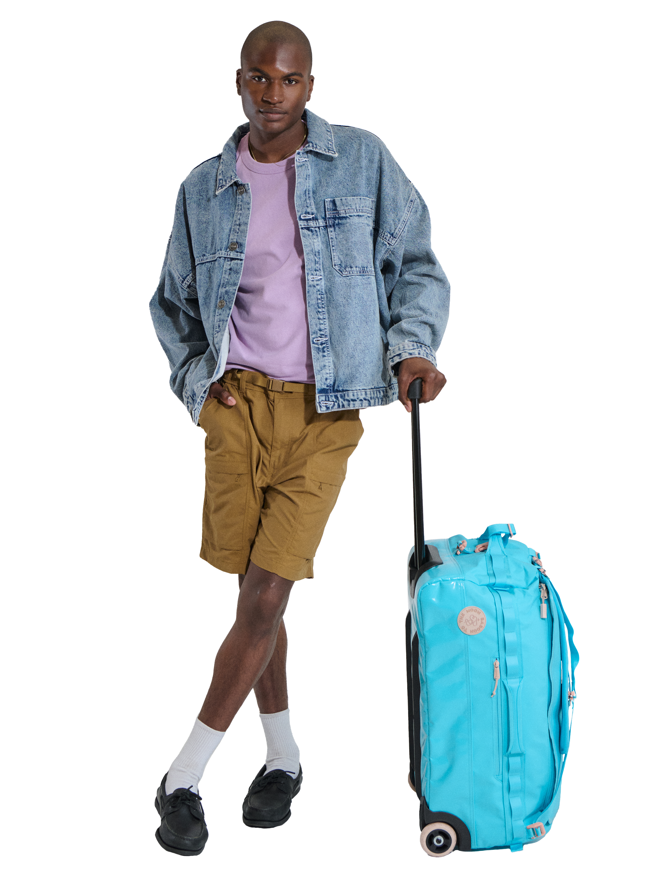 Baboon to the Moon Go-Bag Roller Big 55L, Alternate, color, Bluebell